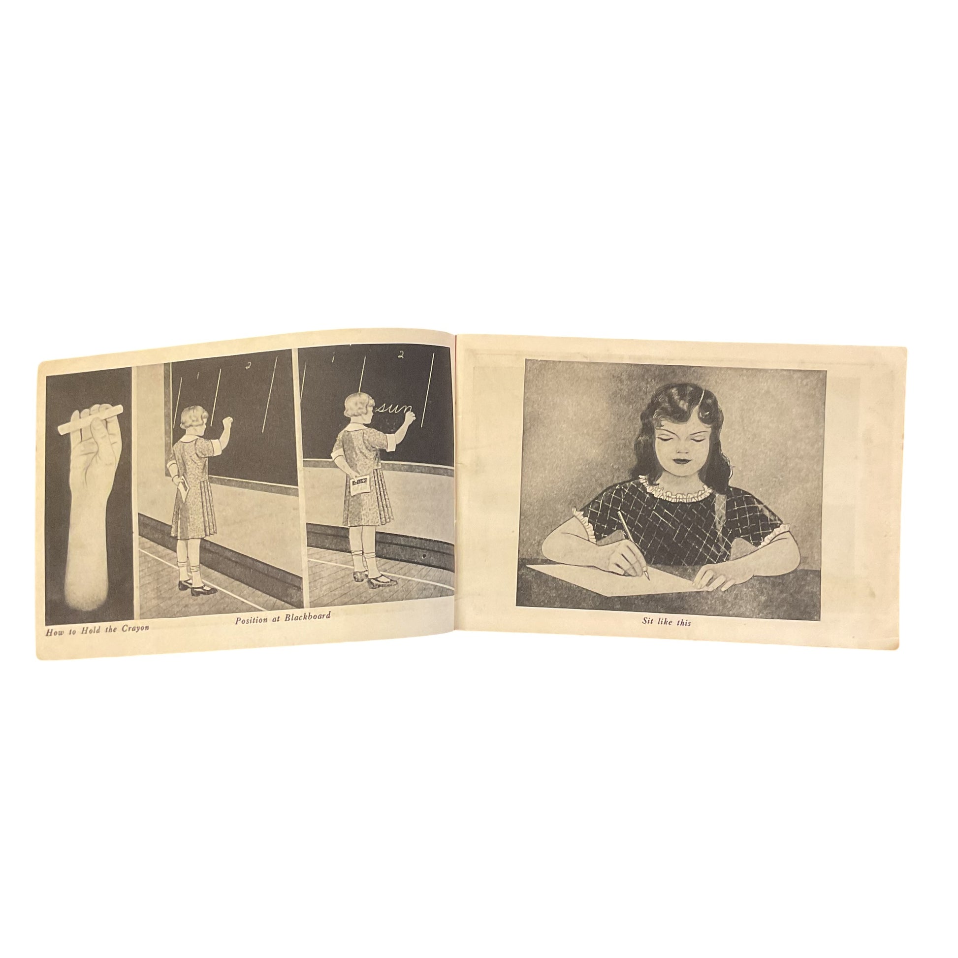 Vintage 1930 Writing Lessons for Primary Grades Book A. N. Palmer - Avid Vintage