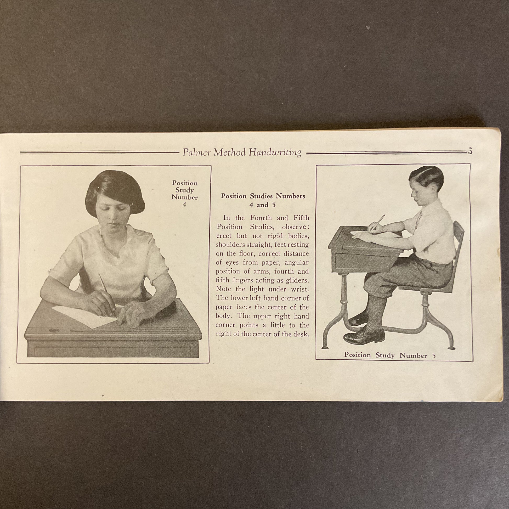Vintage 1936 Palmer Method Handwriting Book Grades 5 and 6 - Avid Vintage