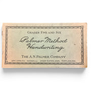 Vintage 1936 Palmer Method Handwriting Book Grades 5 and 6 - Avid Vintage