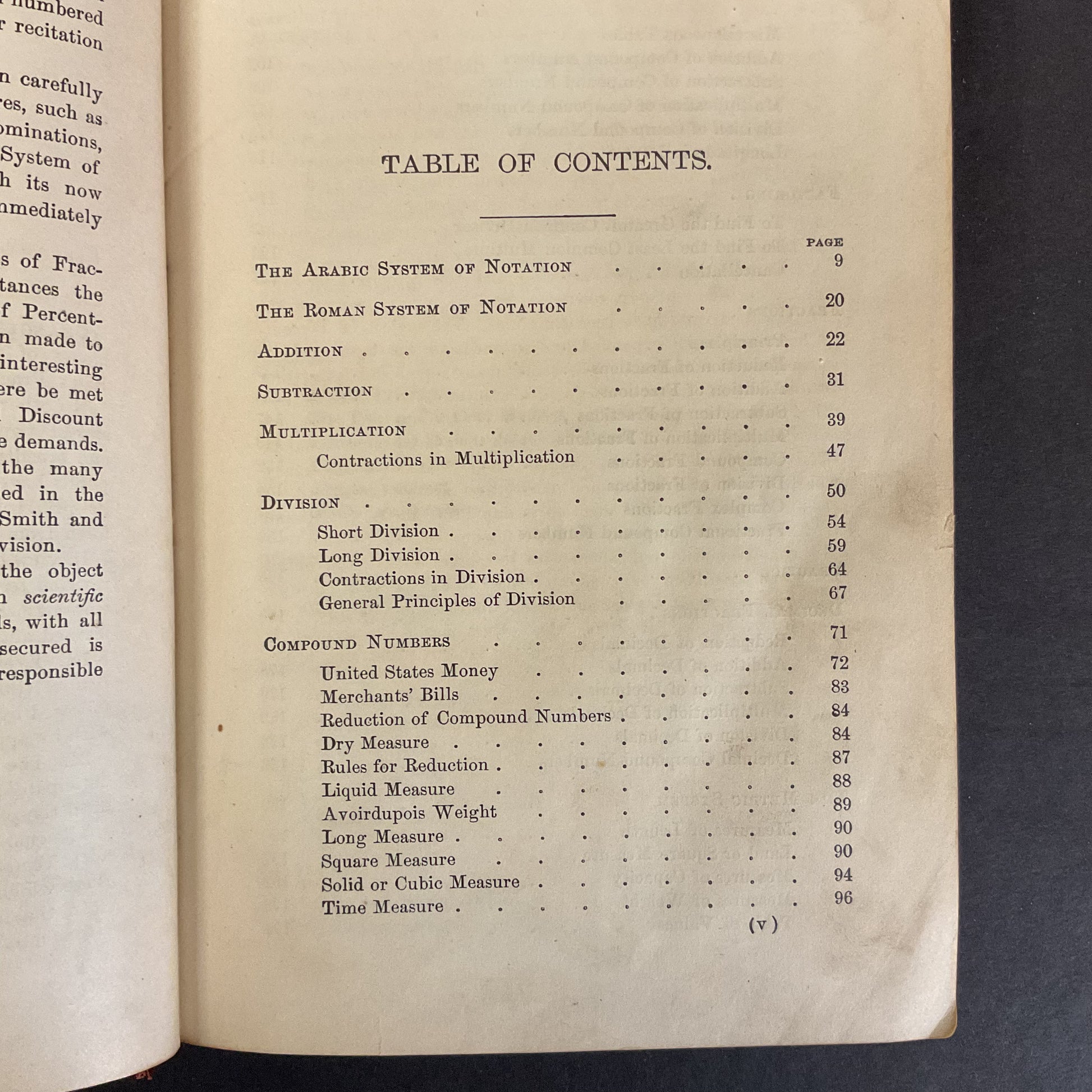 Antique 1877 Math School Book Ray’s New Practical Arithmetic - Avid Vintage