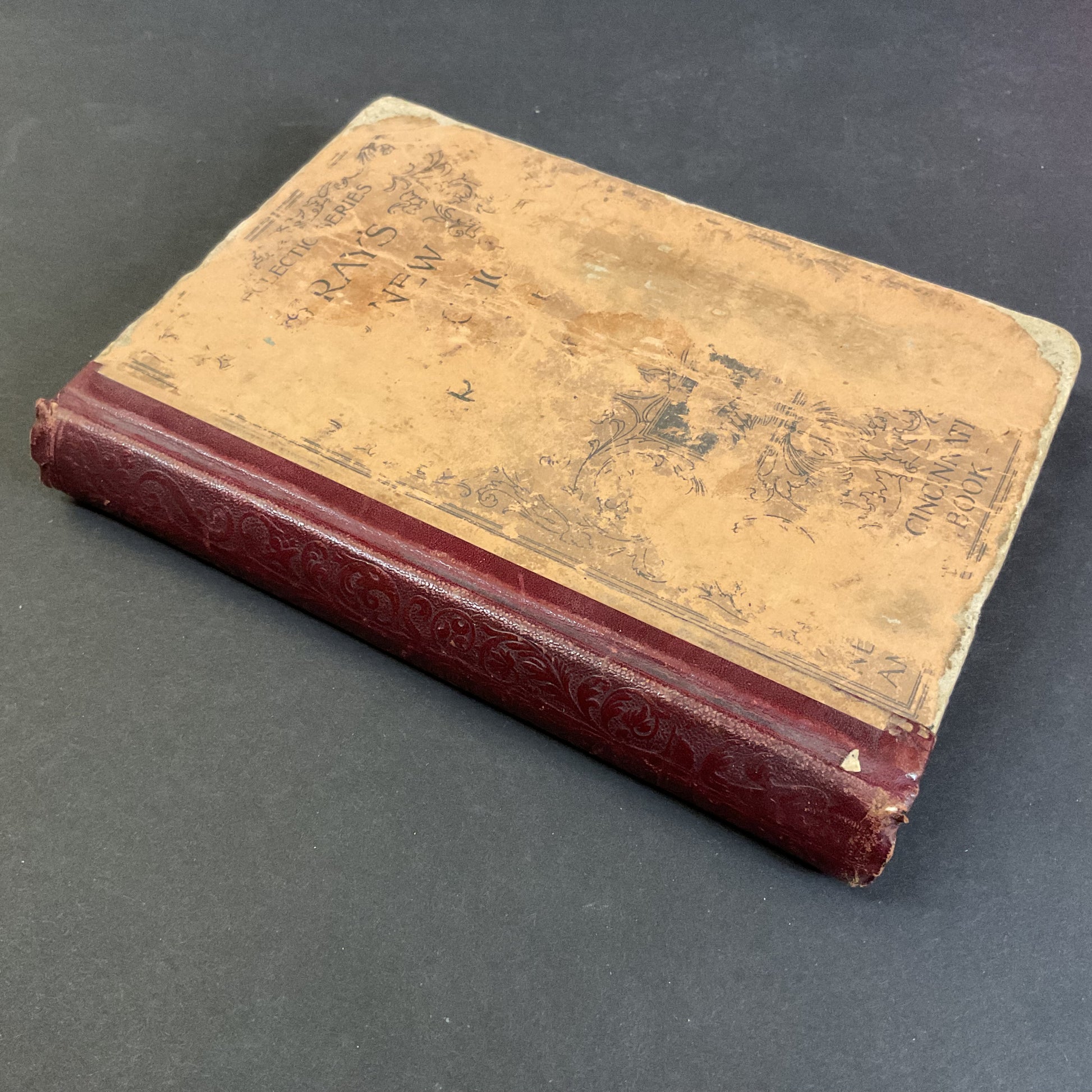 Antique 1877 Math School Book Ray’s New Practical Arithmetic - Avid Vintage