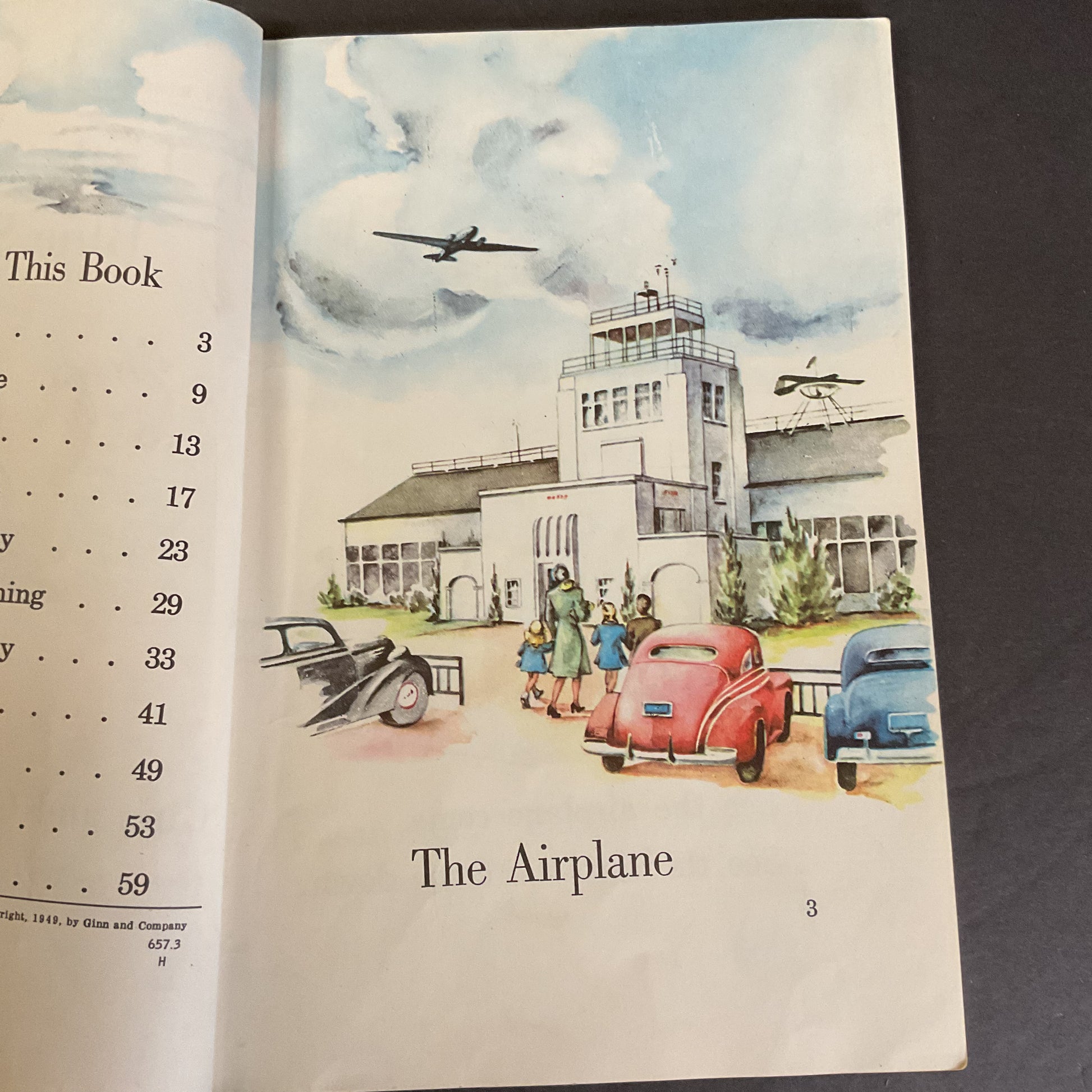 Vintage 1953 My Little Blue Story Book Odille Ousley David Russell - Avid Vintage