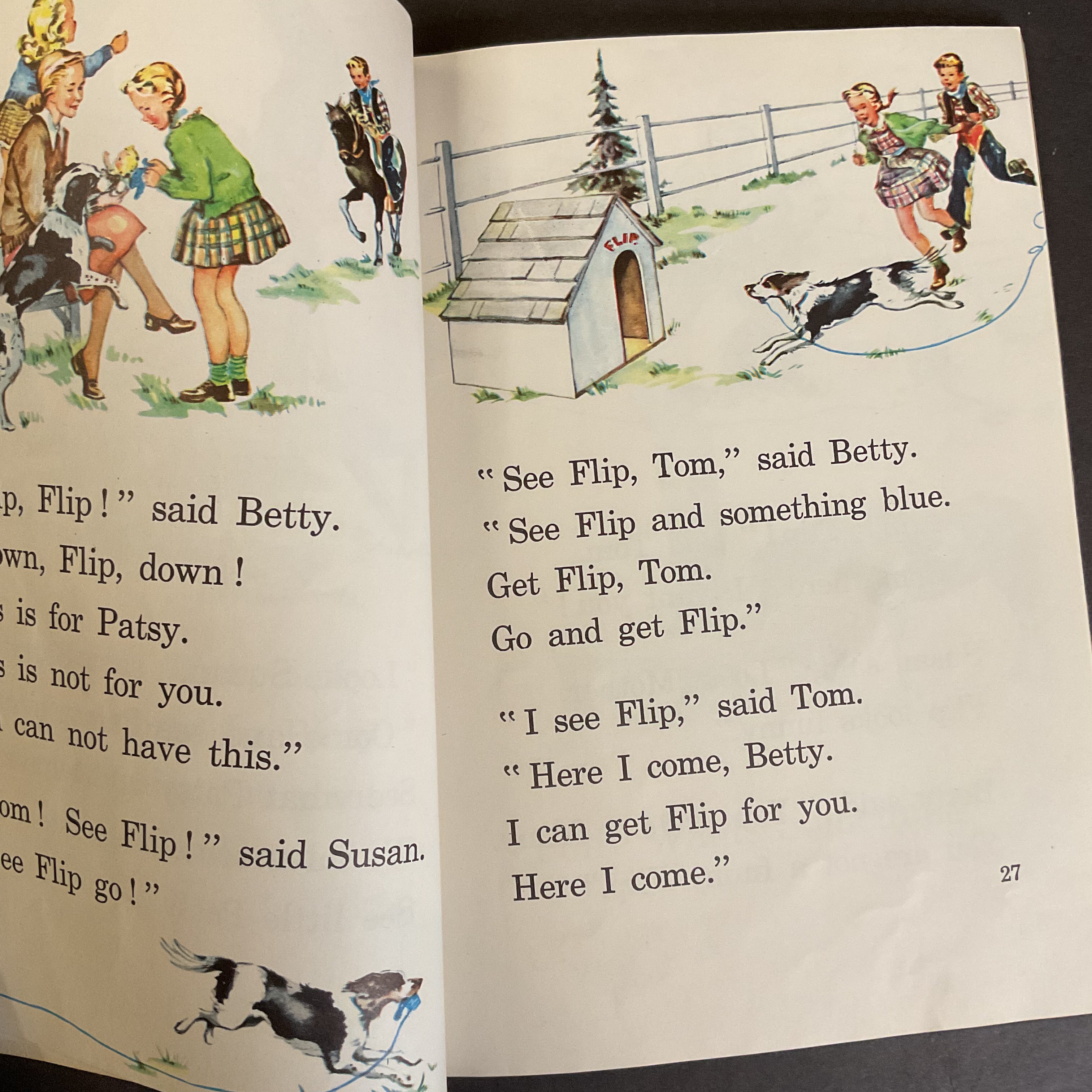 Vintage 1953 My Little Blue Story Book Odille Ousley David Russell - Avid Vintage