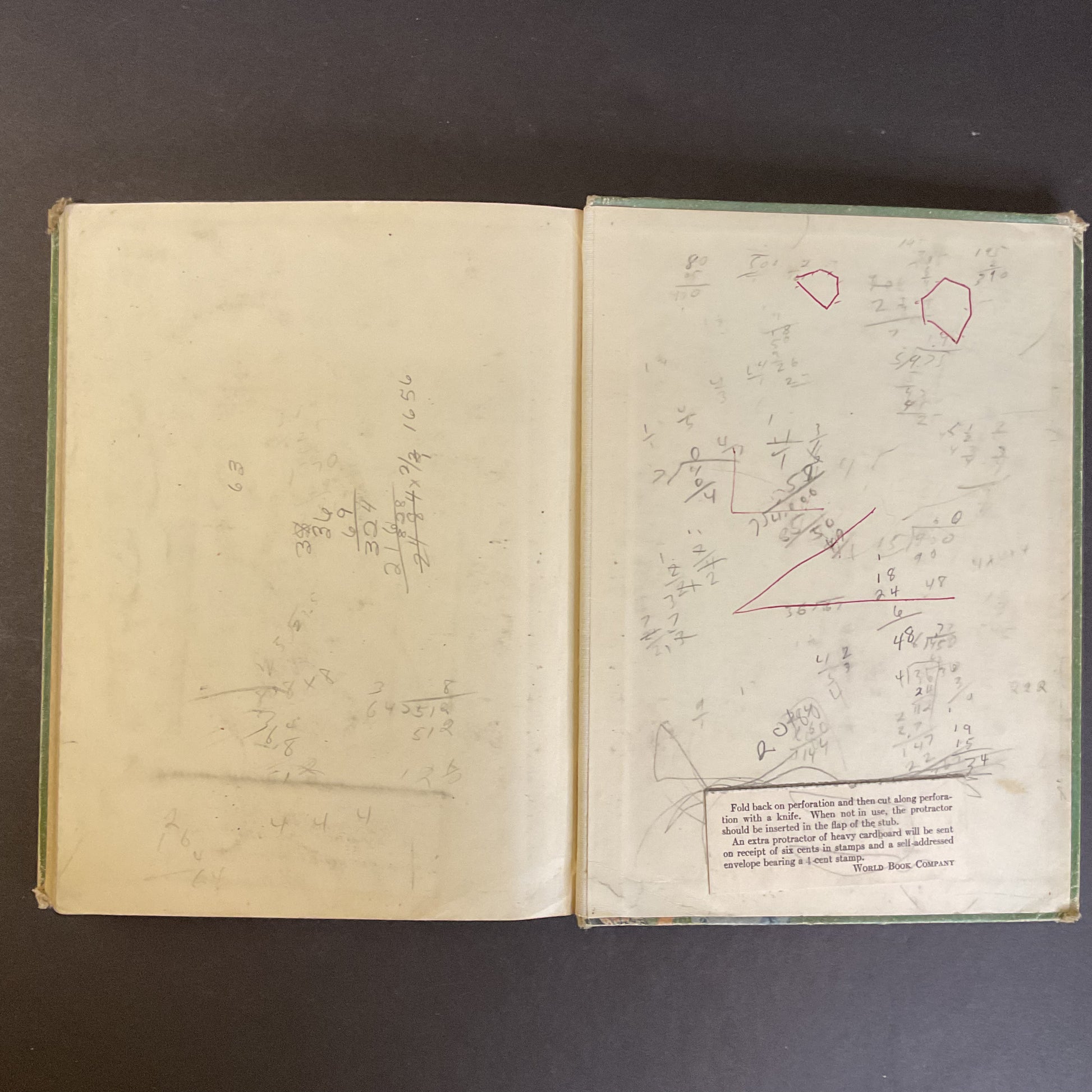 Growth in Arithmetic Grade 7 Vintage 1956 Math School Book - Avid Vintage