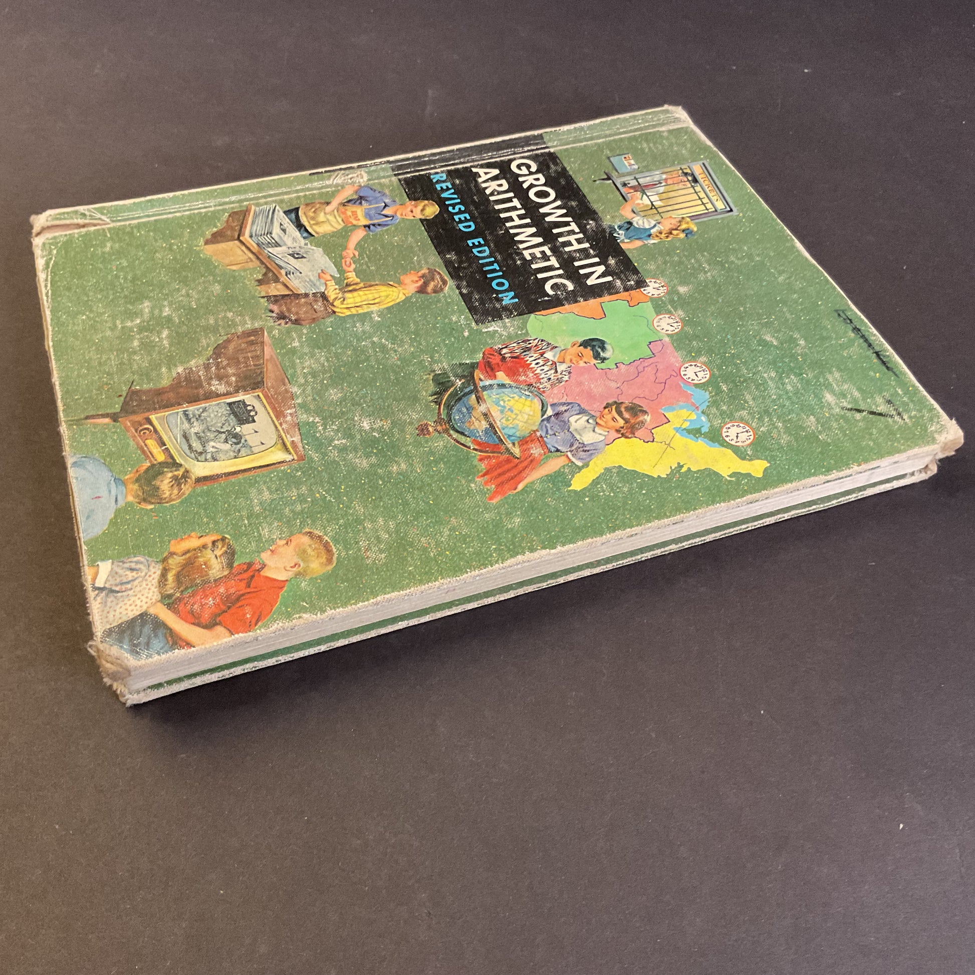 Growth in Arithmetic Grade 7 Vintage 1956 Math School Book - Avid Vintage
