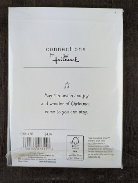 Hallmark Christmas Cards Embossed Snowflakes Boxed Set 18