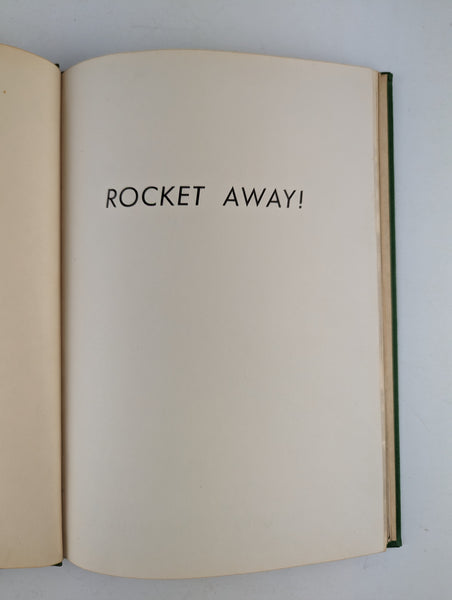 Rocket Away by Frances Frost Vintage 1953 Hardcover Childrens Book