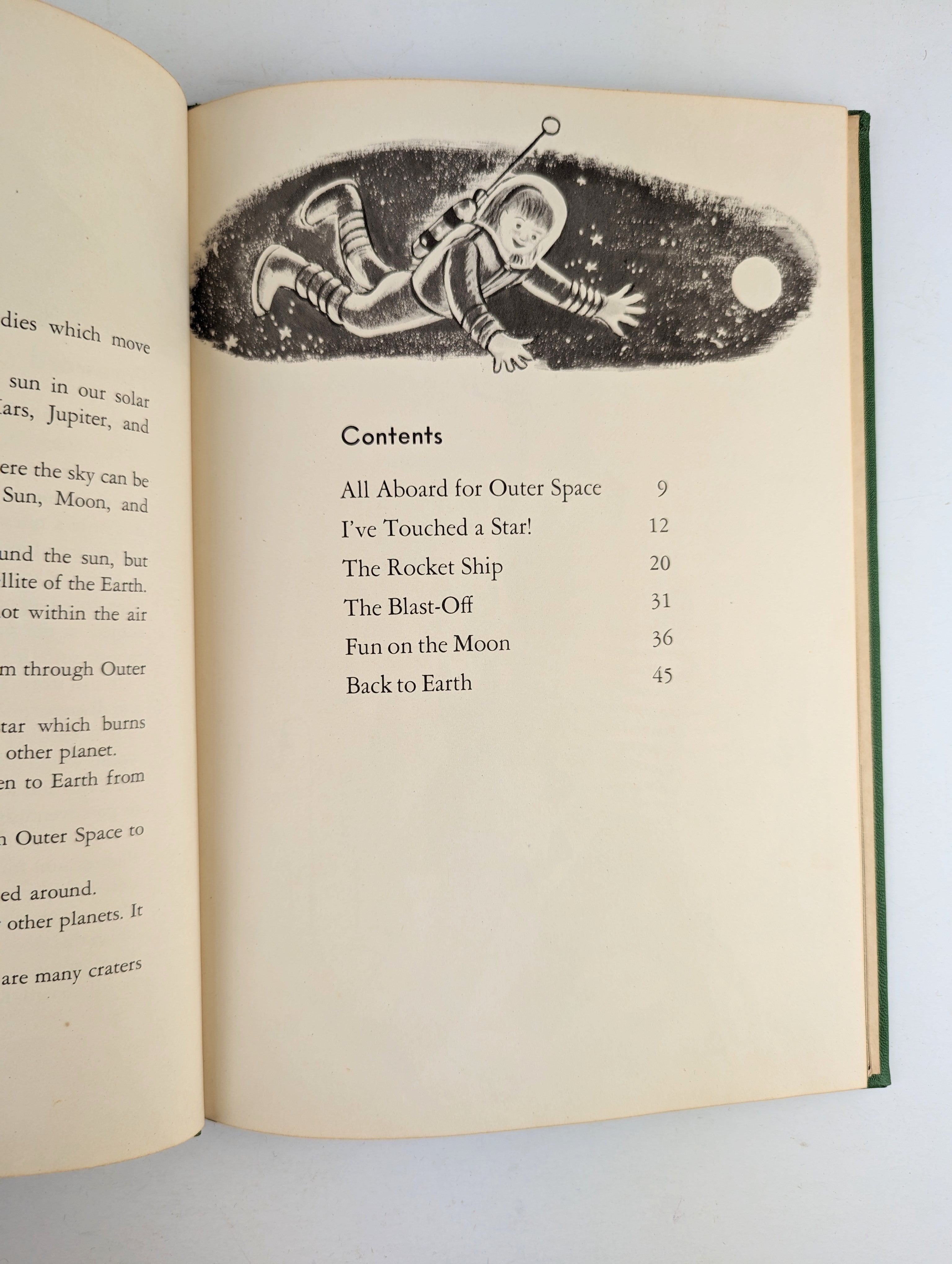 Rocket Away by Frances Frost Vintage 1953 Hardcover Childrens Book