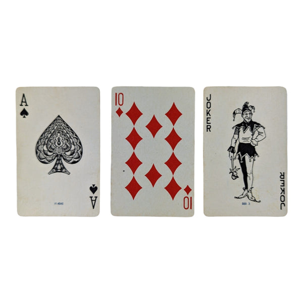 Vintage Horses Single Swap Playing Cards Lot of 3