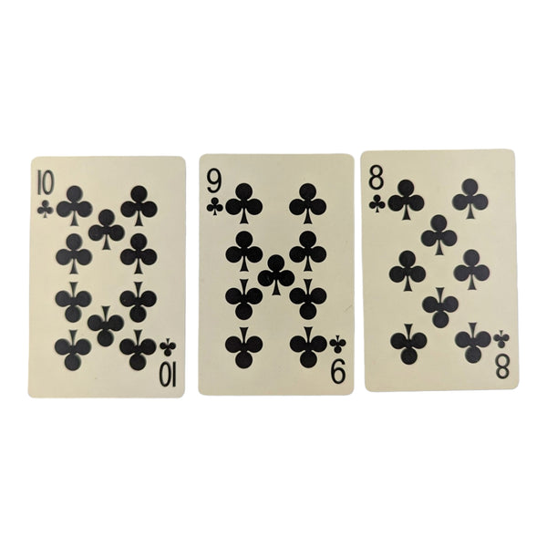 Vintage Ballerina Girl Single Swap Playing Cards Lot of 3