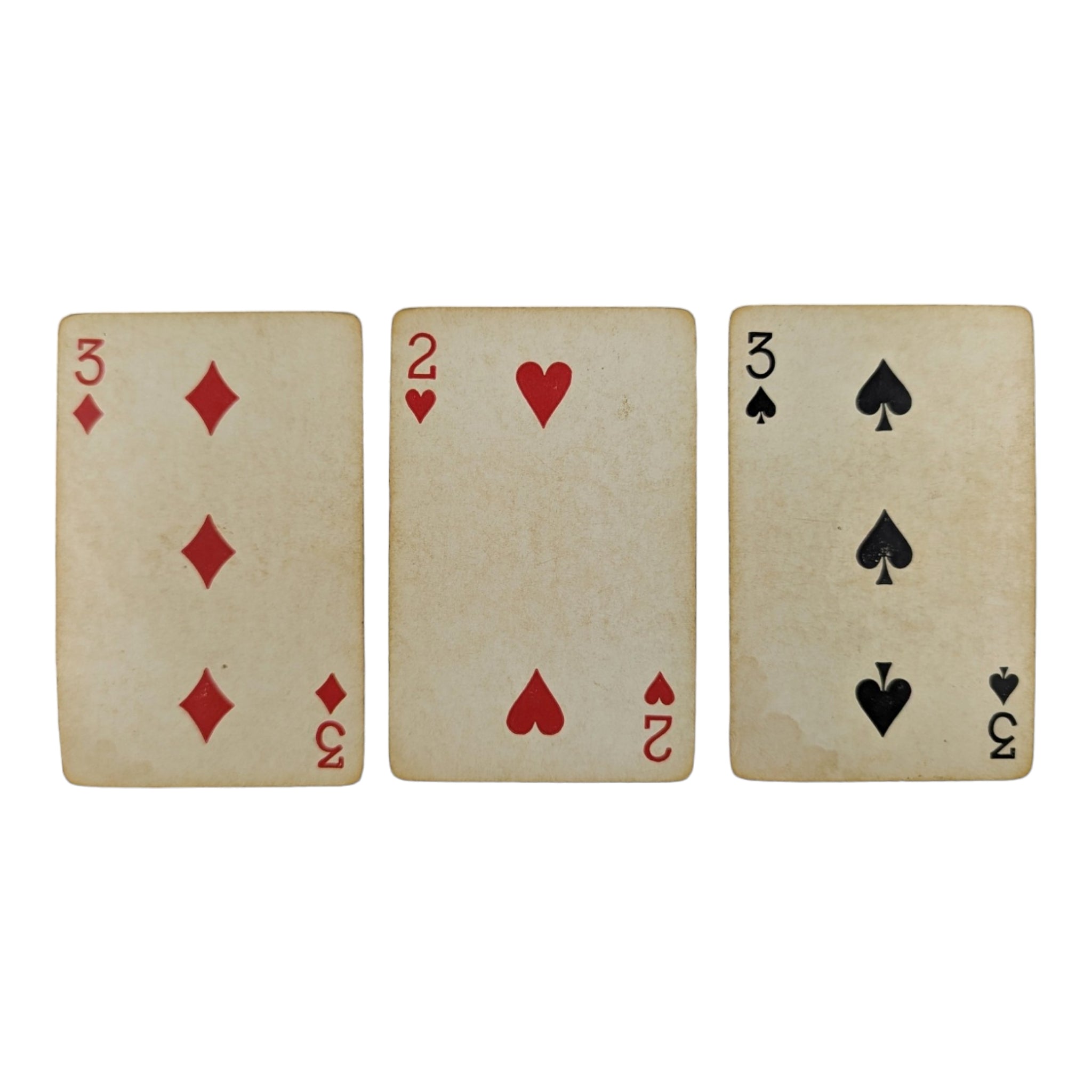 Vintage 1950s Horse Single Swap Playing Cards Lot of 3 - Avid Vintage