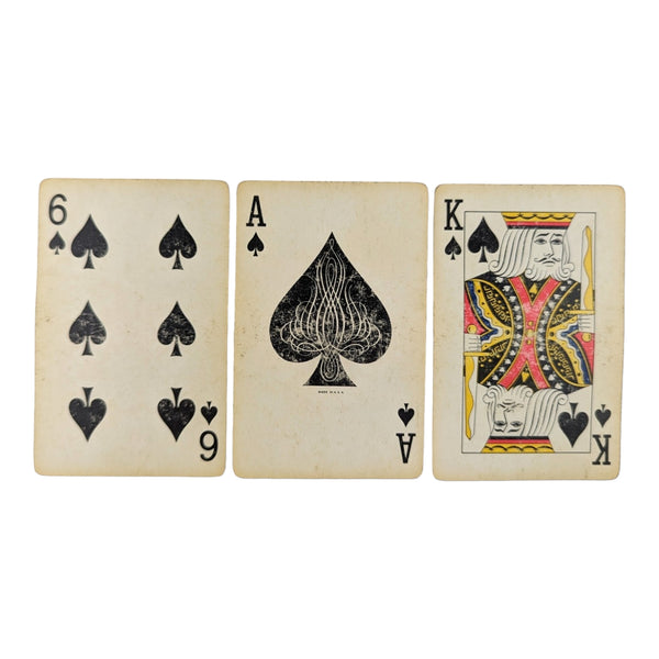 Vintage Poodle Dog Single Swap Playing Cards Lot of 3