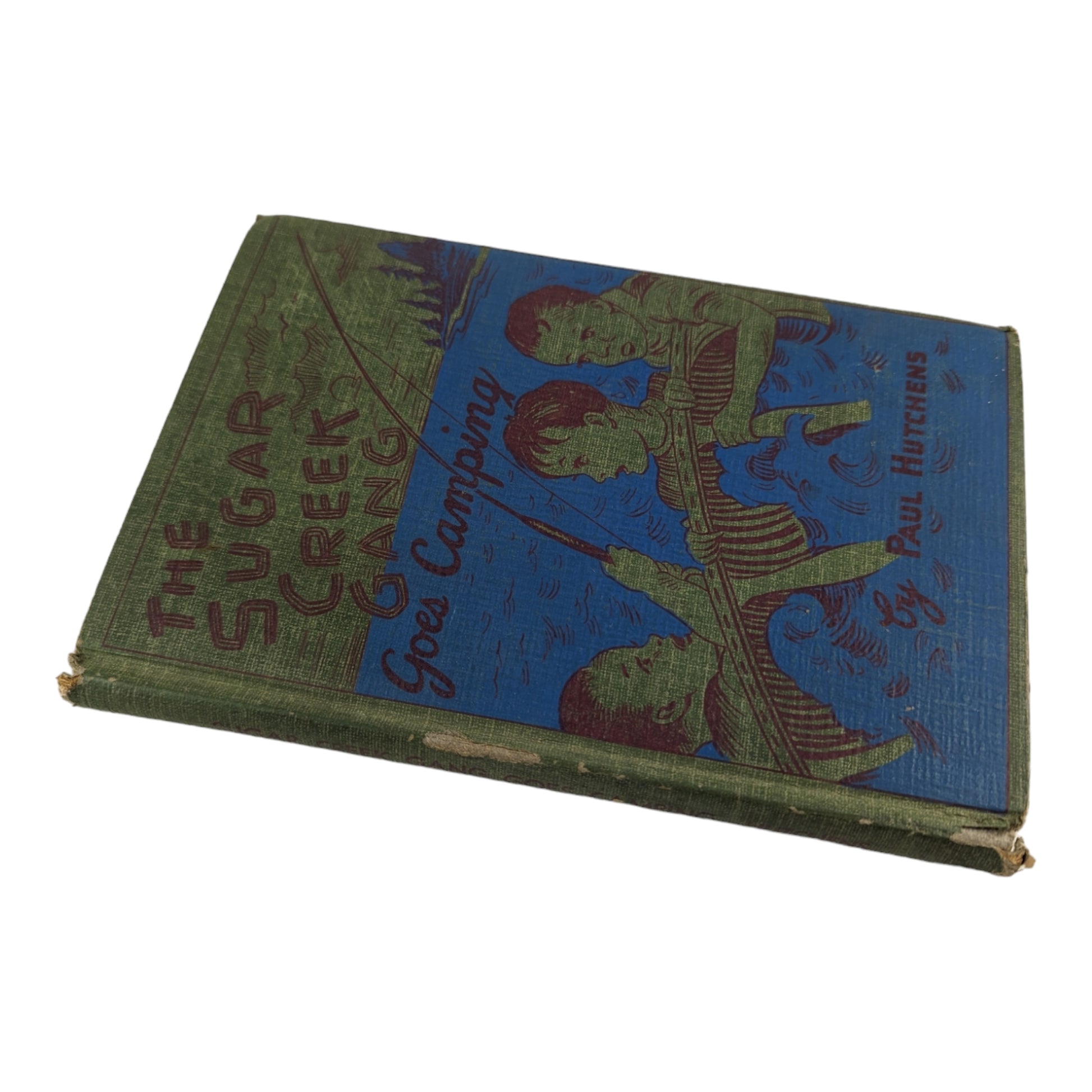 The Sugar Creek Gang Goes Camping Paul Hutchens 1945 Hardcover Childrens Book - Avid Vintage