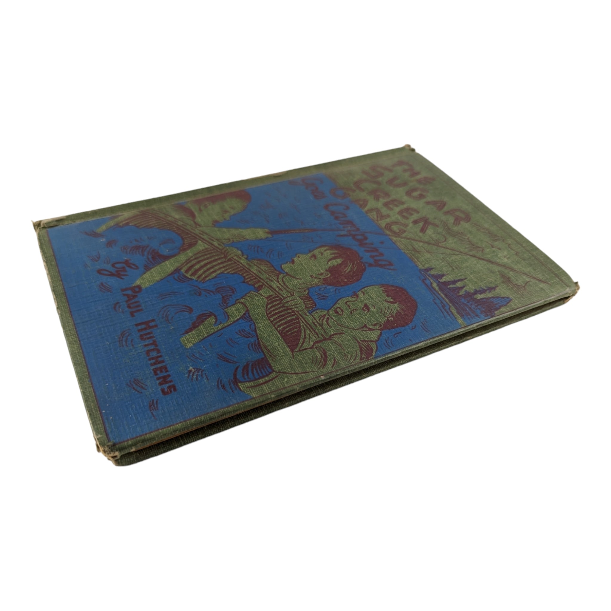 The Sugar Creek Gang Goes Camping Paul Hutchens 1945 Hardcover Childrens Book - Avid Vintage