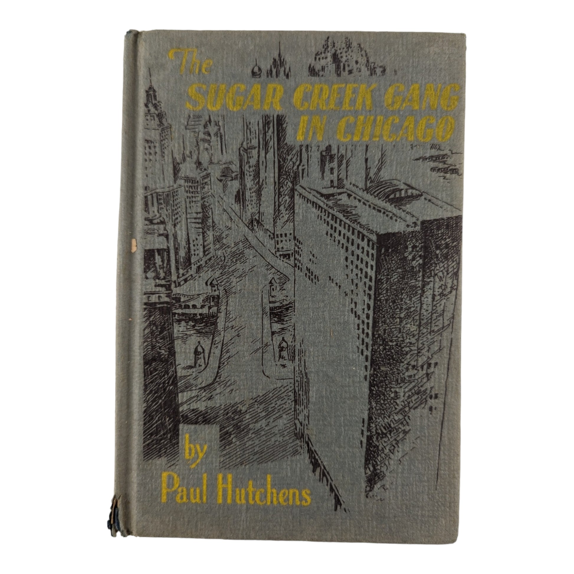 The Sugar Creek Gang in Chicago Paul Hutchens 1944 Hardcover Childrens Book - Avid Vintage