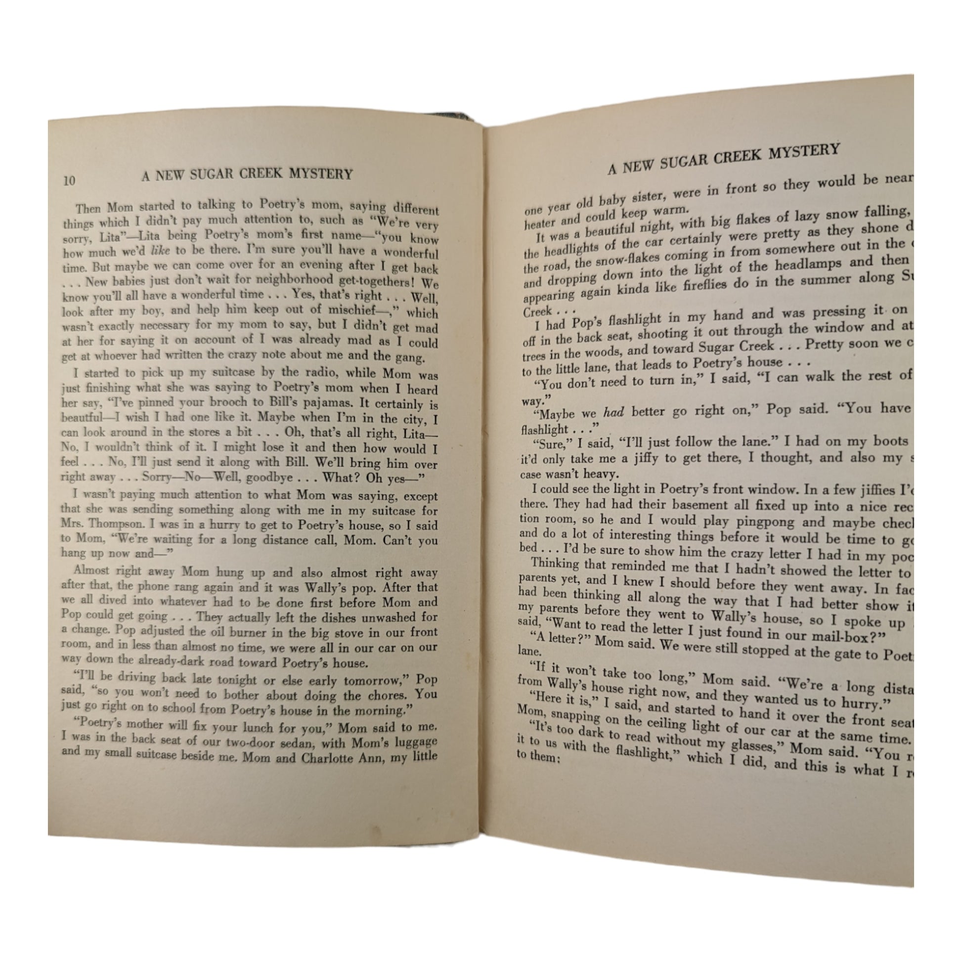 A New Sugar Creek Mystery Vintage 1946 Hardcover Book Paul Hutchens - Avid Vintage