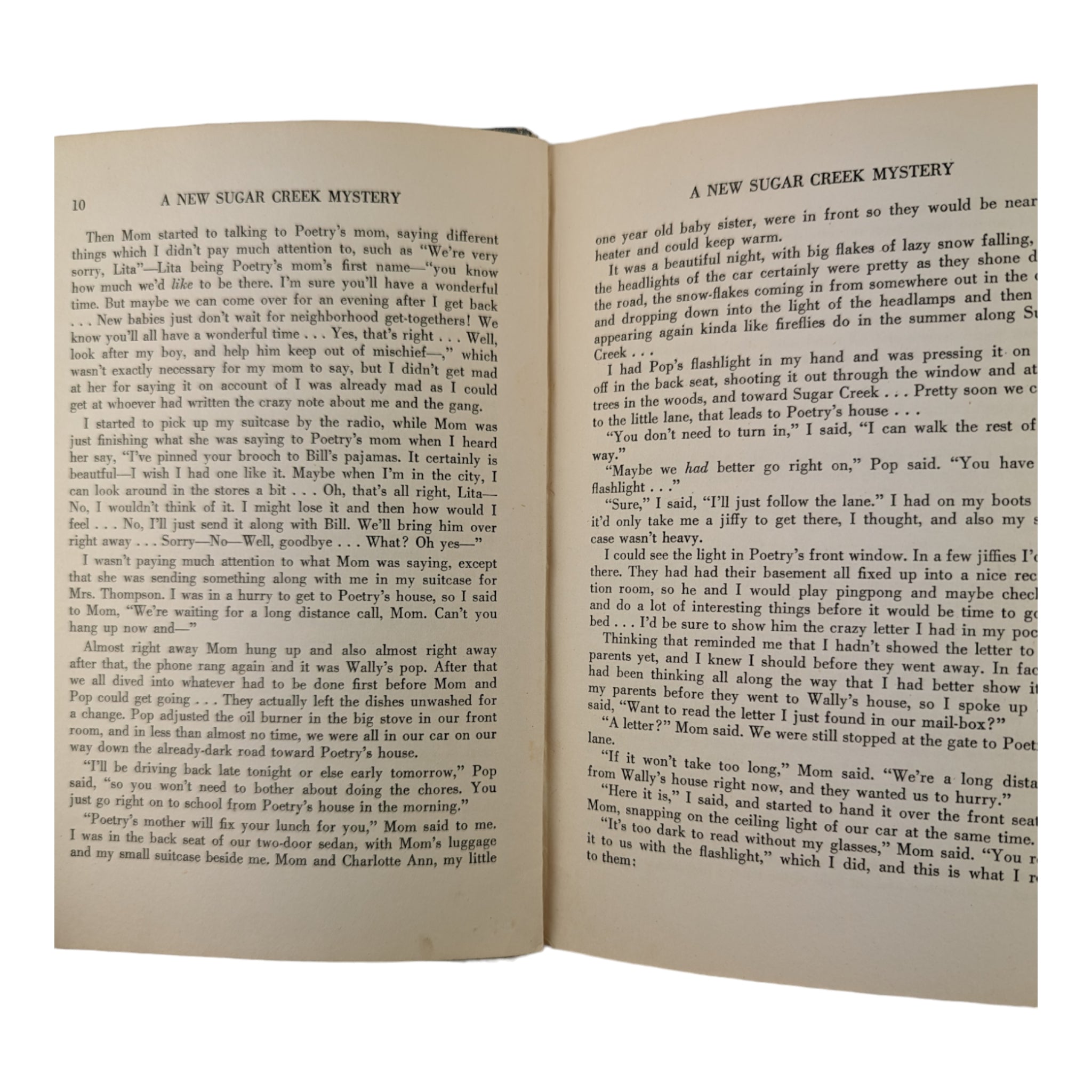 A New Sugar Creek Mystery Vintage 1946 Hardcover Book Paul Hutchens - Avid Vintage