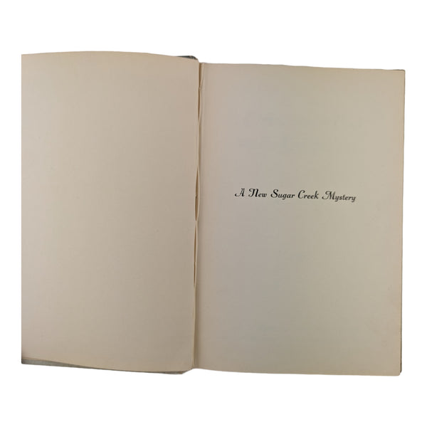 A New Sugar Creek Mystery Vintage 1946 Hardcover Book Paul Hutchens