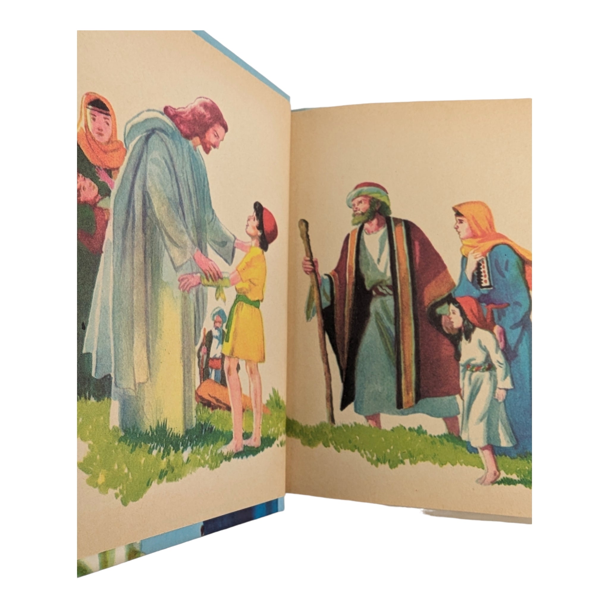 Jesus Who Helped People Mary Alice Jones 1964 Rand McNally Book 8113