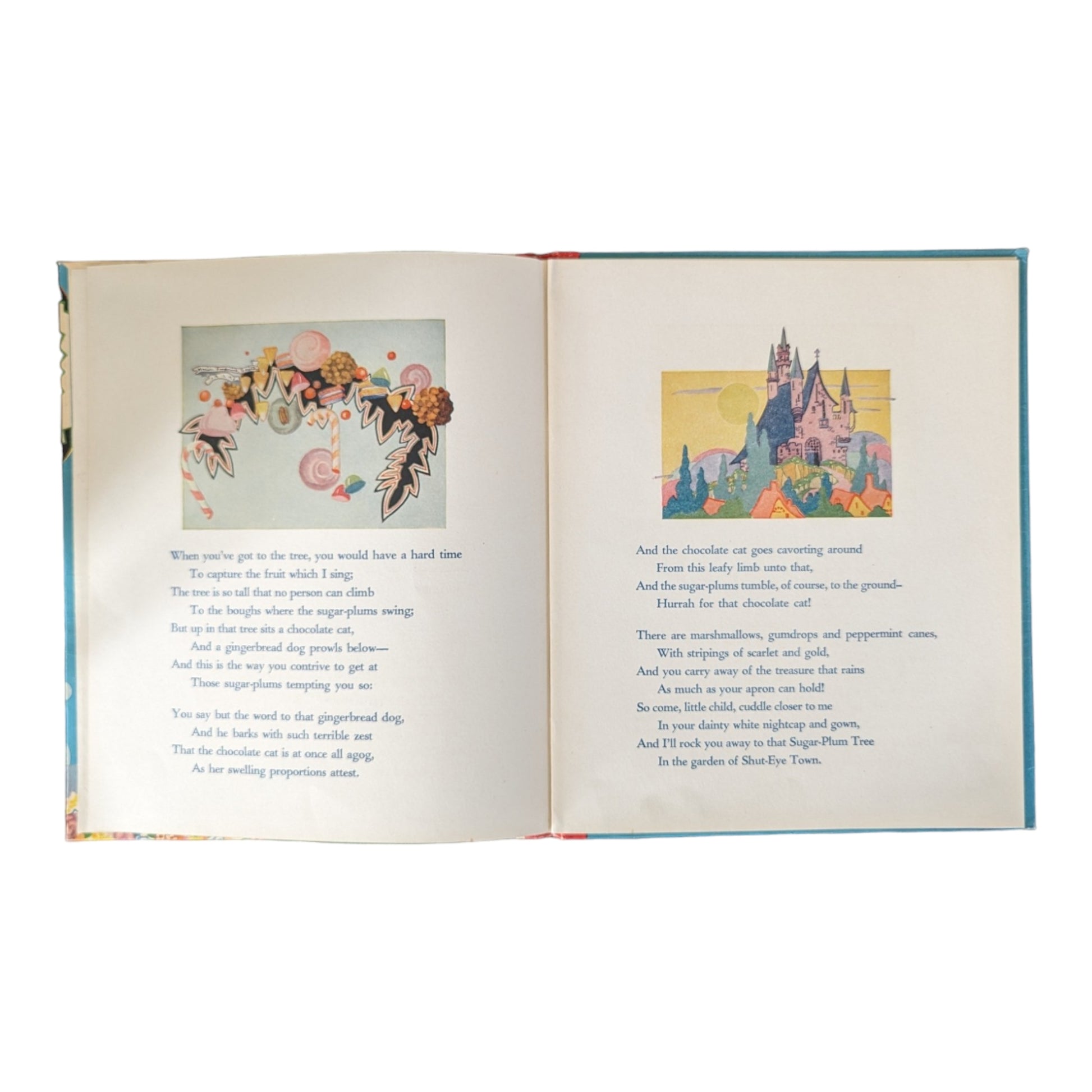 The Sugar Plum Tree Vintage 1929 Hardcover Children's Book Eugene Field - Avid Vintage