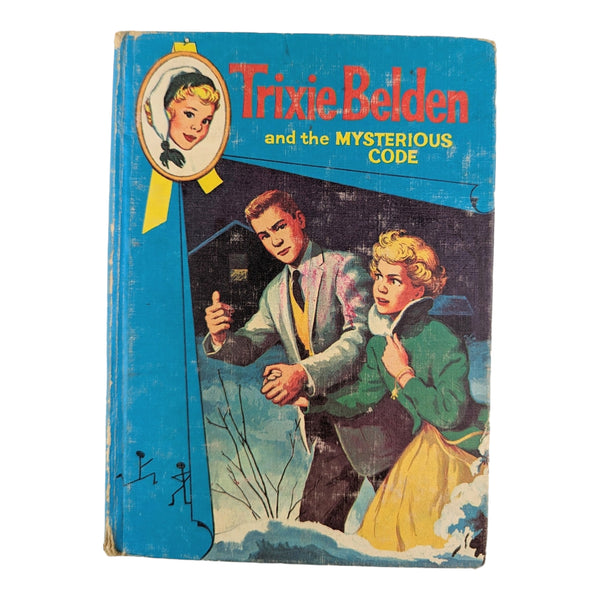 Vintage 1960s Trixie Belden Book 7 The Mysterious Code Whitman Hardcover