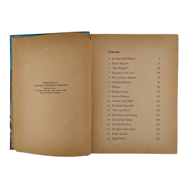 Vintage 1960s Trixie Belden Book 7 The Mysterious Code Whitman Hardcover