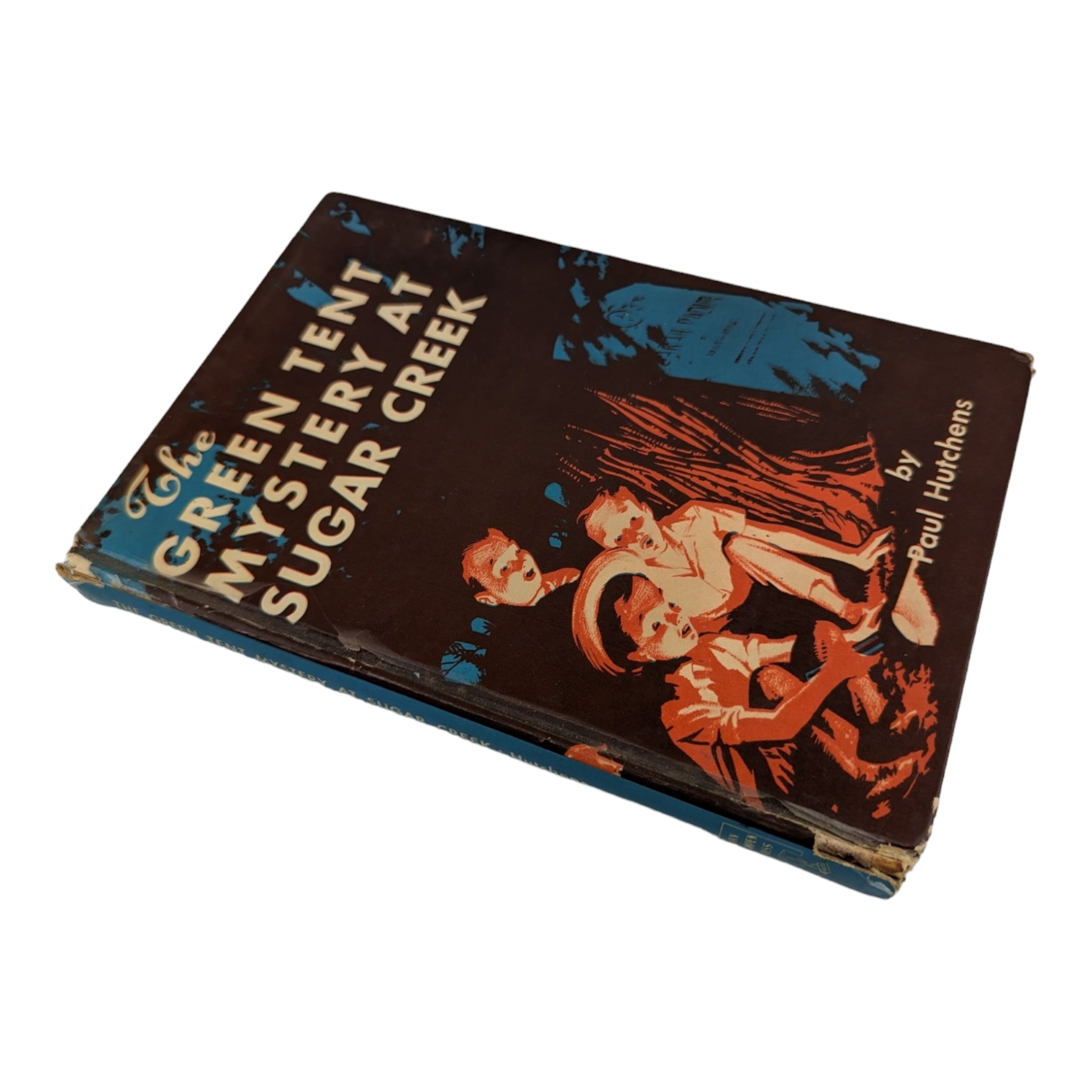 The Green Tent Mystery at Sugar Creek Vintage 1950 Hardcover Book Paul Hutchens