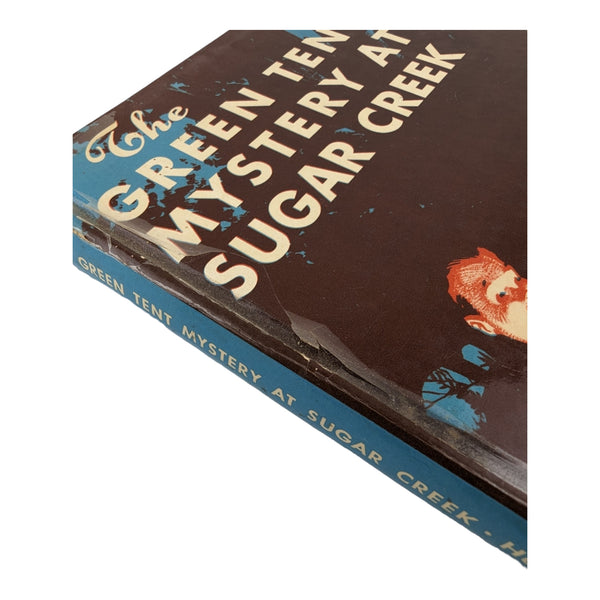The Green Tent Mystery at Sugar Creek Vintage 1950 Hardcover Book Paul Hutchens
