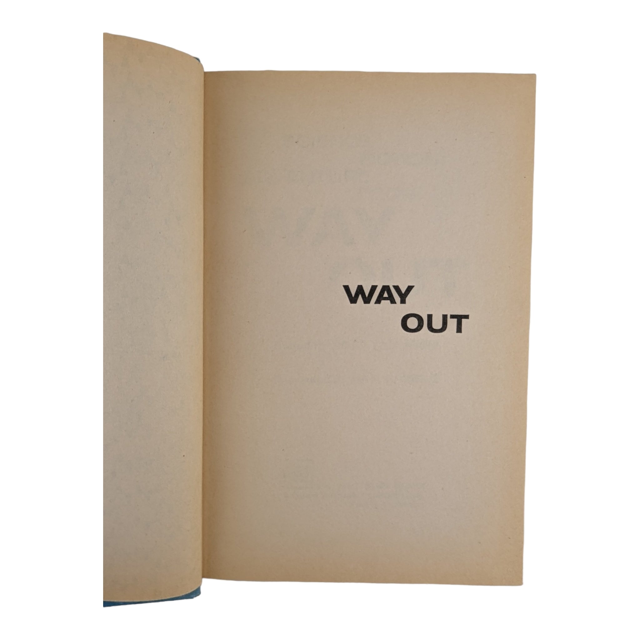 Science Fiction Adventures from Way Out Whitman 1973 Hardcover Book