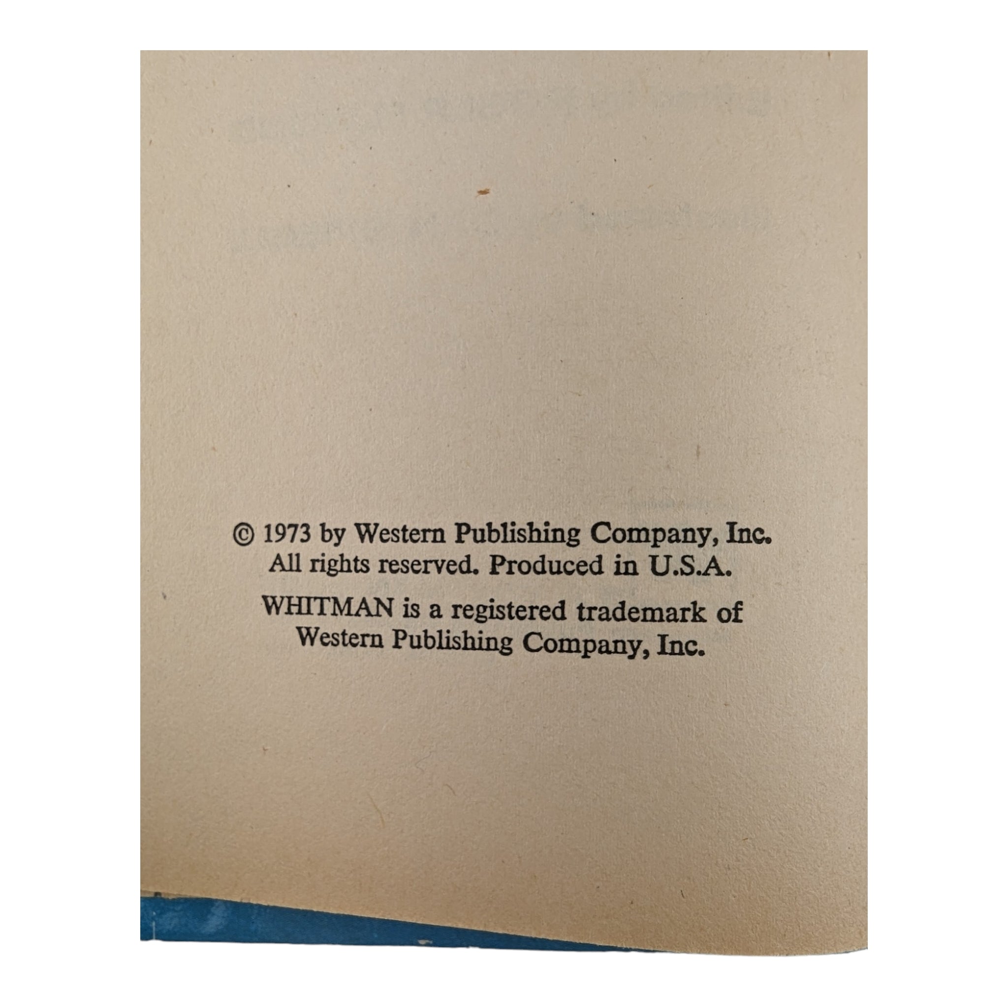 Science Fiction Adventures from Way Out Whitman 1973 Hardcover Book