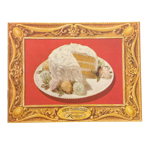 Vintage 1949 New Fashioned Old Fashioned Recipes Booklet