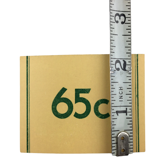 Vintage General Store Price Tags Lot of 10 Labels Numbers