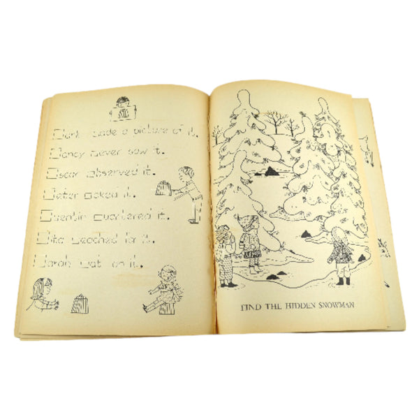 Vintage Whitman Childrens Christmas Activity Books 1960s Lot of 2