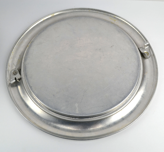 Vintage West Bend Locking Aluminum Round Cake Keeper Carrier with Lid