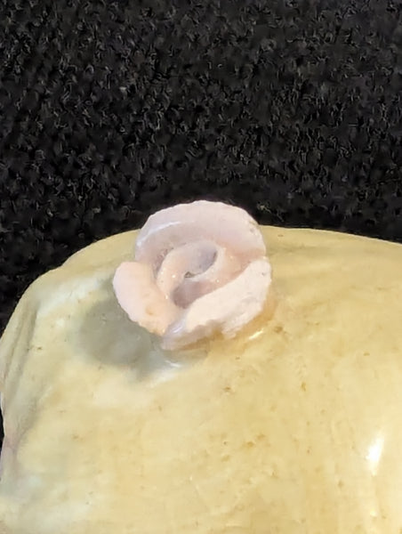 Vintage Friday Angel Ceramic Japan Figurine Spaghetti Trim