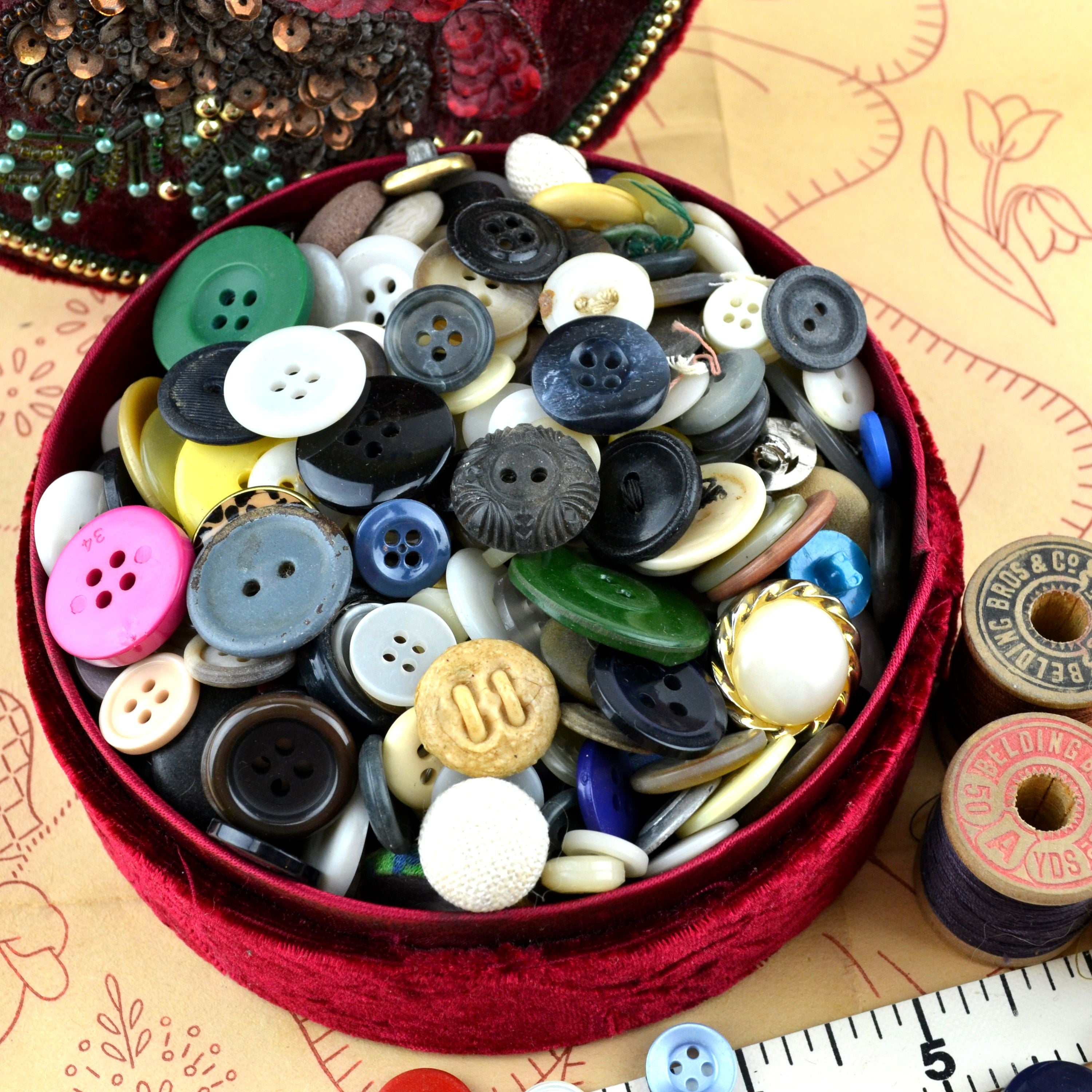Vintage online sewing buttons