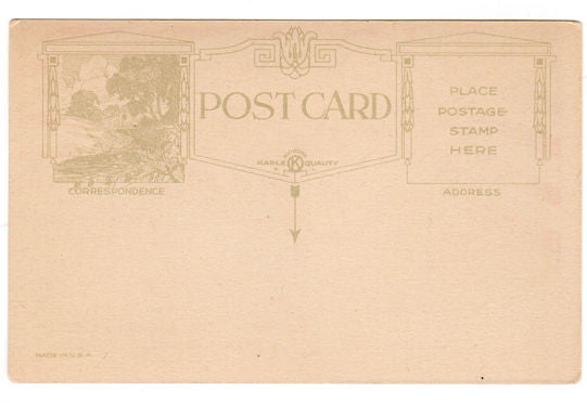 Vintage 1910s Patriotic Birthday Greeting Postcard American Flag UNUSED - Avid Vintage