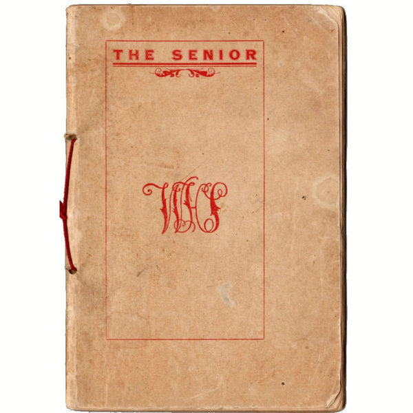 Vintage 1908 Washington Kansas High School Yearbook - Avid Vintage