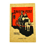 1930 Tavern Post by Tavern Tattlers Santa Ana Junior College Poetry Book Vol 3 No 1 - Avid Vintage