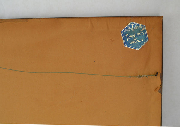 1950 Scottish Rite Lincoln Nebraska Masonic Framed Photograph with Member Names - Avid Vintage