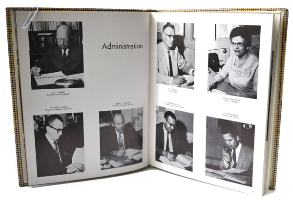 Vintage 1959 Emporia Kansas Sunflower Yearbook State Teachers College - Avid Vintage