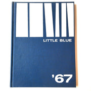 Vintage 1967 Fairbury Nebraska College Yearbook The Little Blue Photos History - Avid Vintage