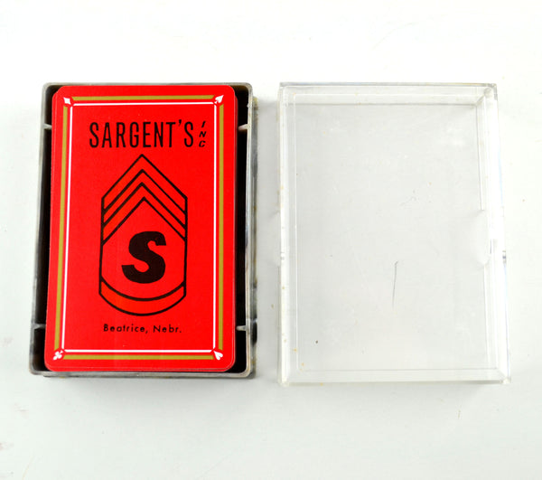 1970s Sargent's IH Dealer Advertising Playing Cards Deck Beatrice NE - Avid Vintage