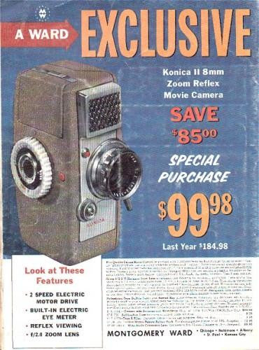 Vintage 1963 Montgomery Ward Camera Catalog Nikon Kodak Fotron - Avid Vintage