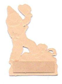 Vintage Boy Dressed as Clown Die Cut Valentine Card UNUSED 1910s Stand Up - Avid Vintage