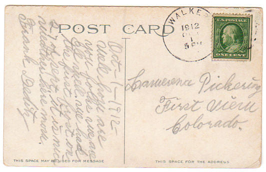 Vintage Cedar Rapids Iowa Postcard 1910s Adams School Souvenir - Avid Vintage