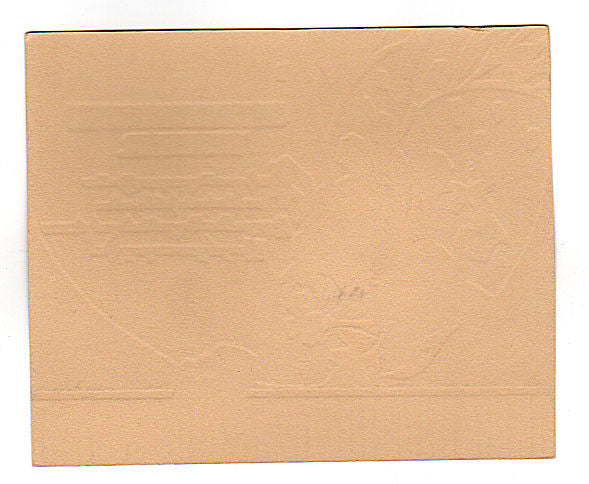 Vintage 1920s Art Deco Birthday Greeting Card Pink To Brother Floral Spray - Avid Vintage