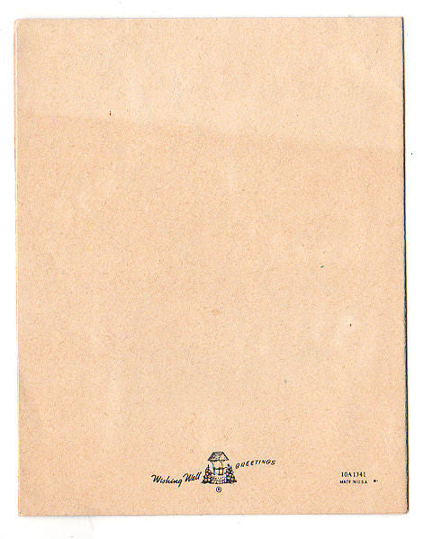 Baby Boy in Bubble Bath Vintage 1940s Congratulations Baby Foil Greeting Card Used - Avid Vintage