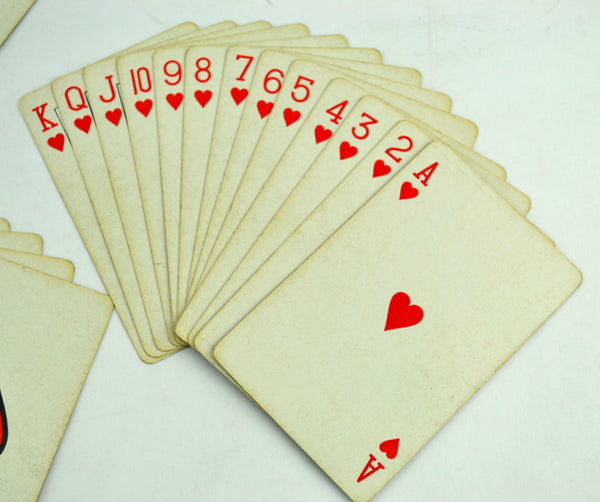 Vintage Bankers Life Insurance Co of Nebraska 1940s Belmont Advertising Playing Cards Deck - Avid Vintage