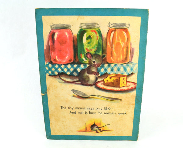 Barnyard Babies Vintage 1948 Childrens Book 1121 Samuel Lowe Company - Avid Vintage